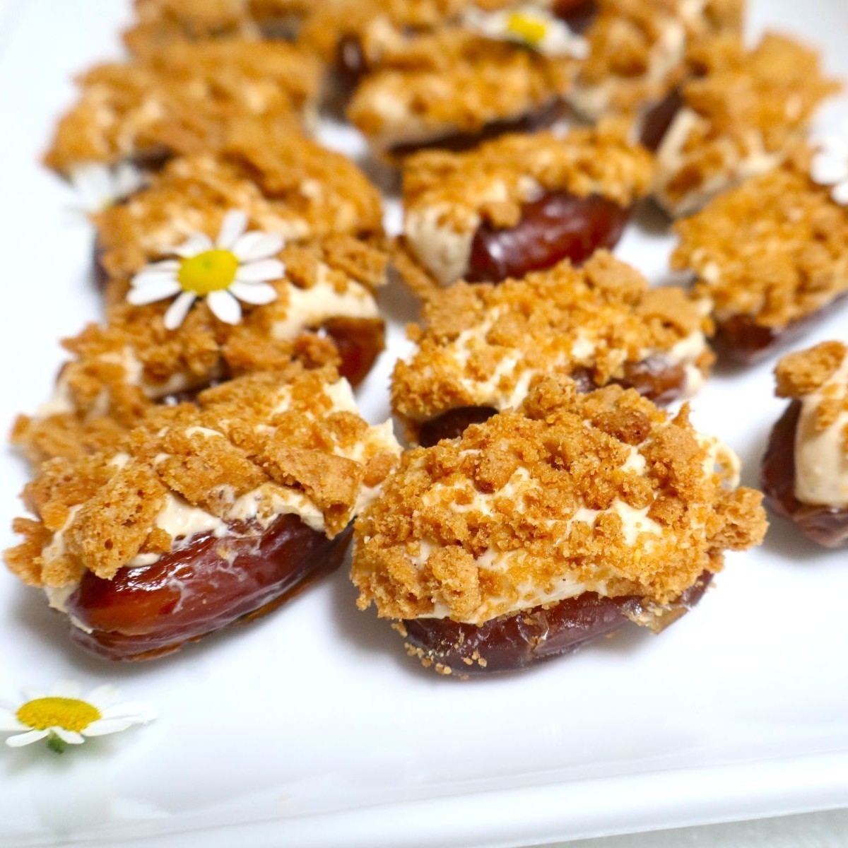 Guilt-free stuffed dates