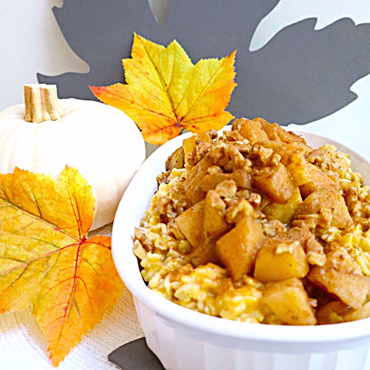 Pumpkin spice overnight oats