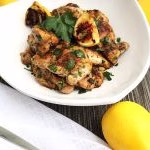 Mediterranean chicken dinner