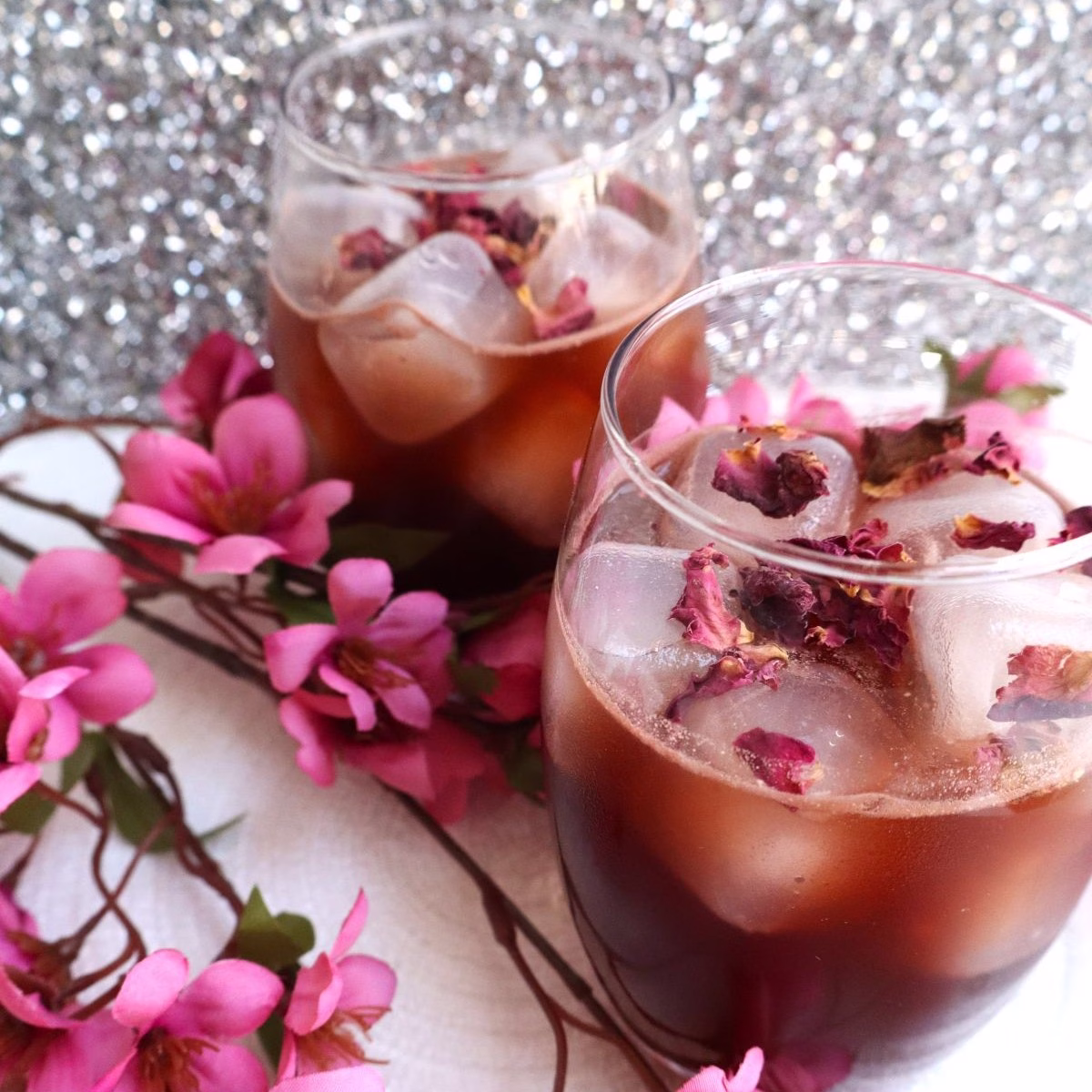 Sparkling mocktail