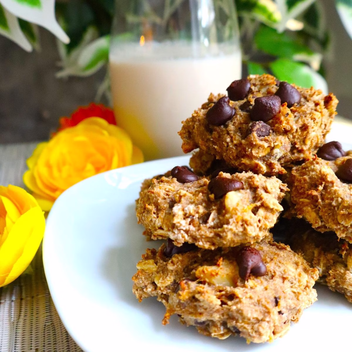 Heart healthy banana cookies